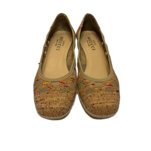 Sesto Meucci cork wedge heels